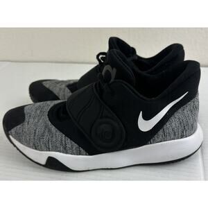 Nike KD Trey 5 VI Low Black White Basketball Shoes Size 7Y Some Scuffs